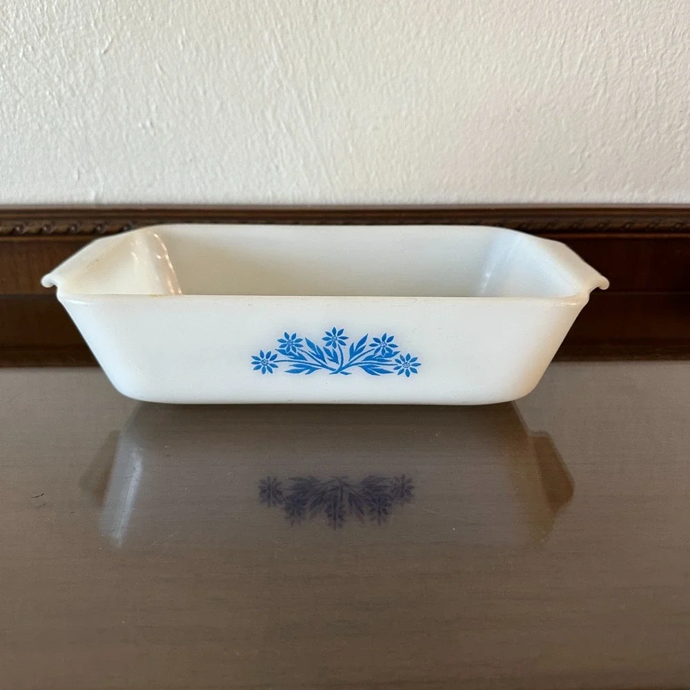 Vintage‎ Anchor Hocking Cornflower Blue 5